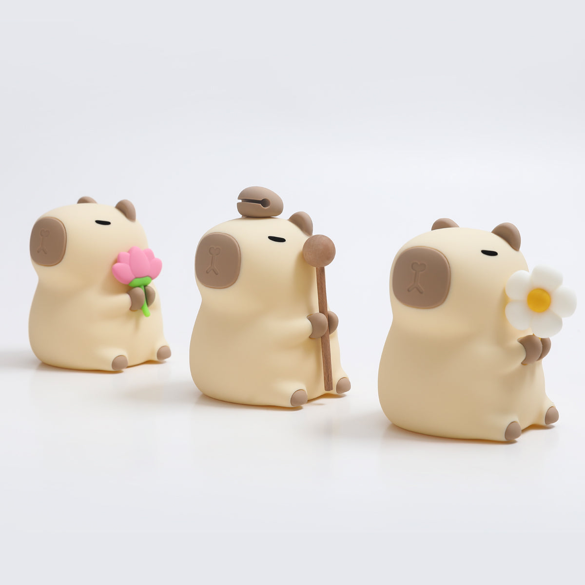 2024 Capybara Squishy Silicone Night Light - Perfect Gift for Kids and Girls