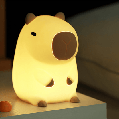 Exclusive💓 MeWaii® Pink Capybara Squishy Night Light - Perfect Gift for Kids and Girls