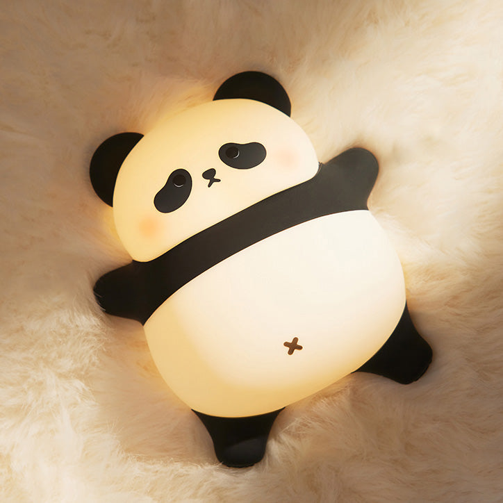 Lying Lazy Panda Night Light LED Tap Lamp Best Gift for Baby and Girl