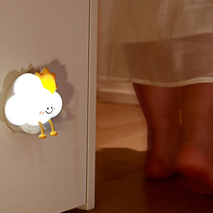 Squishy Silicone Royal Cloud LED Night Light - Perfect Gift for Kids and Girls