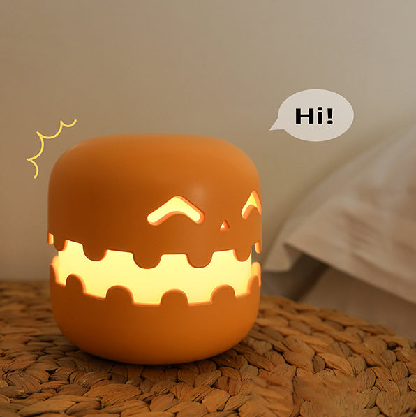 Halloween Ghost LED Squishy Tap Tap Night Light Lamp