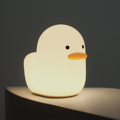 Duck Night Light Kwaii Cute Pat Tap Light Sleep