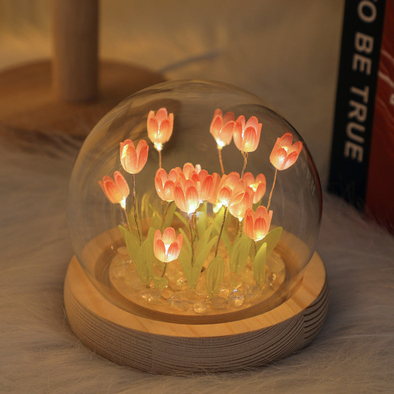 🌷 Tulip Beautiful Night Light LED Best Gift for Baby and Girl