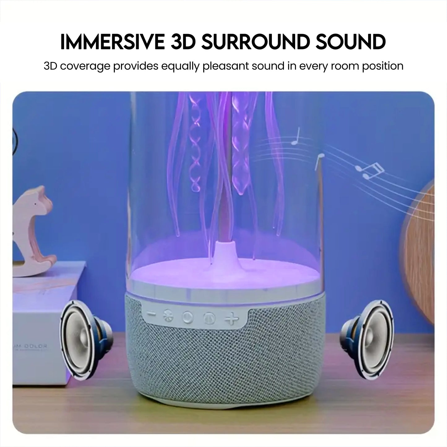 AuraEdge™ JellyBeat Lamp